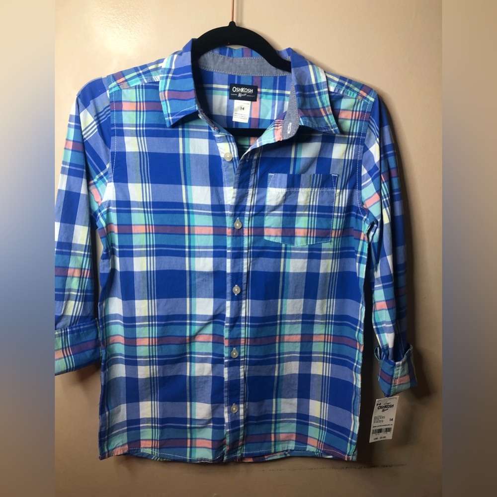 OshKosh Boys size 14 Button down shirt